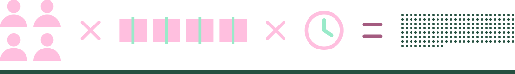 4-court pickleball facility capacity diagram